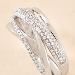 Bague Elodea Or Blanc Diamant - Bagues avec pierre Femme | Histoire d&rsquo;Or