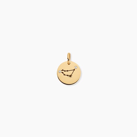 Pendentif Or Jaune Astraea Oxyde De Zirconium - Pendentifs empierr&eacute;s Femme | Histoire d&rsquo;Or