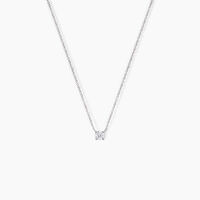 Collier Aphrodite Or Blanc Diamant