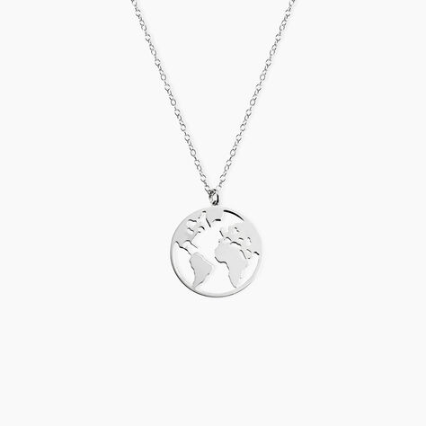 Collier Soukaina Argent Blanc - Colliers fantaisie Femme | Histoire d&rsquo;Or