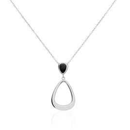 Collier Elise Acier Blanc - Colliers fantaisie Femme | Histoire d’Or
