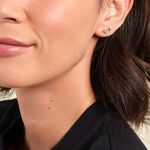 Boucles D'oreilles Puces Lavender Or Jaune Topaze - Clous d'oreilles Femme | Histoire d&rsquo;Or