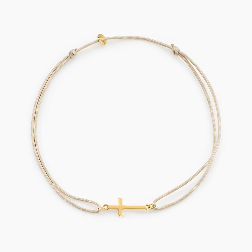 Bracelet Angel Or Jaune - Pendentifs Baptême Famille | Histoire d’Or