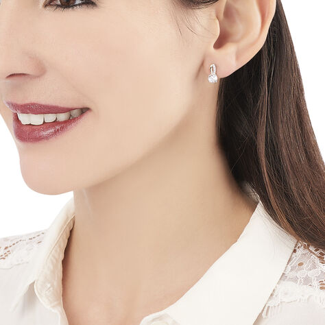 Boucles D'oreilles Pendantes Ofelie Or Jaune Oxyde De Zirconium - Boucles d'oreilles pendantes Femme | Histoire d’Or