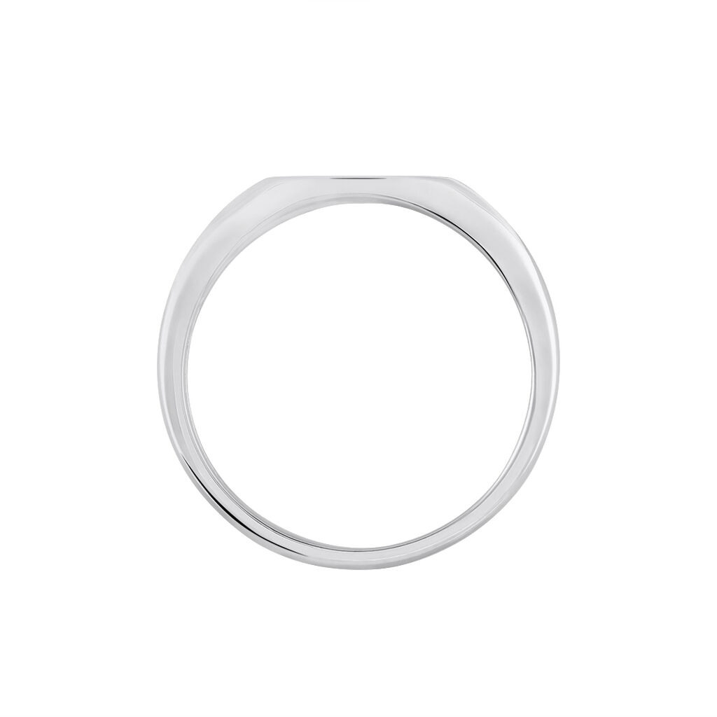 Bague Perona Argent Blanc Oxyde De Zirconium - Chevalières Femme | Histoire d’Or