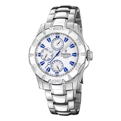 Montre Festina Multifonctions Argent - Montres Homme | Histoire d’Or