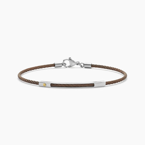 Bracelet Royan Acier Tricolore - Bracelets Homme | Histoire d’Or