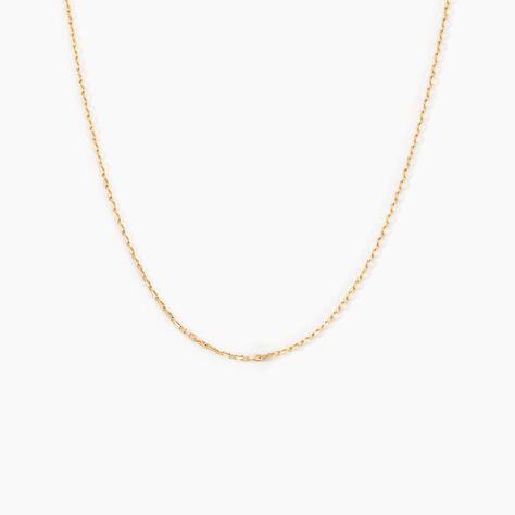 Chaîne Igoa Maille Forçat Diamantee Or Jaune - Chaines Femme | Histoire d’Or