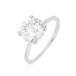 Bague Solitaire Gatiane Argent Oxyde De Zirconium - Bagues solitaires Femme | Histoire d&rsquo;Or