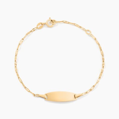 Bracelet Identitée Esmaelle Or Jaune - Bracelets Communion Enfant | Histoire d’Or