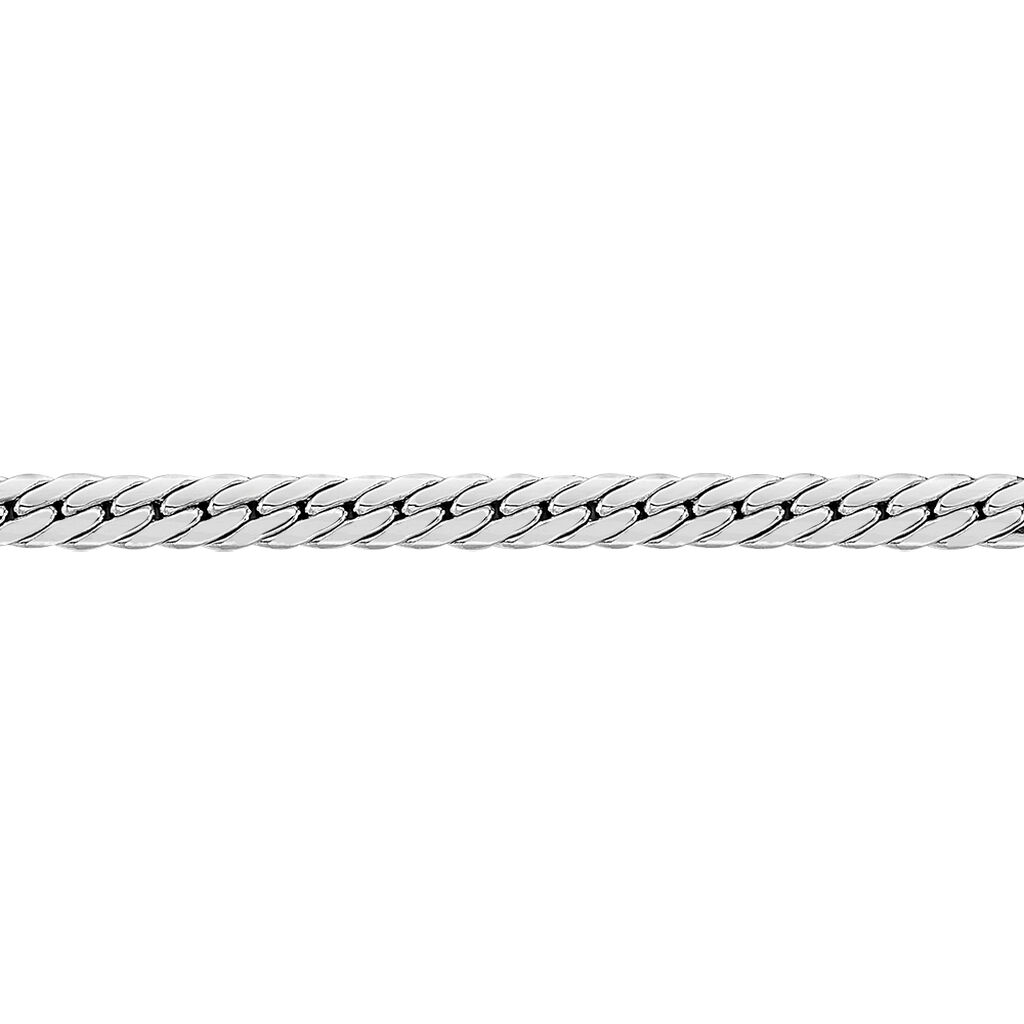 Collier Izel Maille Anglaise Or Blanc - Chaines Femme | Histoire d’Or