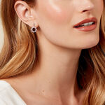 Boucles D'oreilles Pendantes Teana Argent Blanc Oxyde De Zirconium - Boucles d'oreilles fantaisie Femme | Histoire d&rsquo;Or