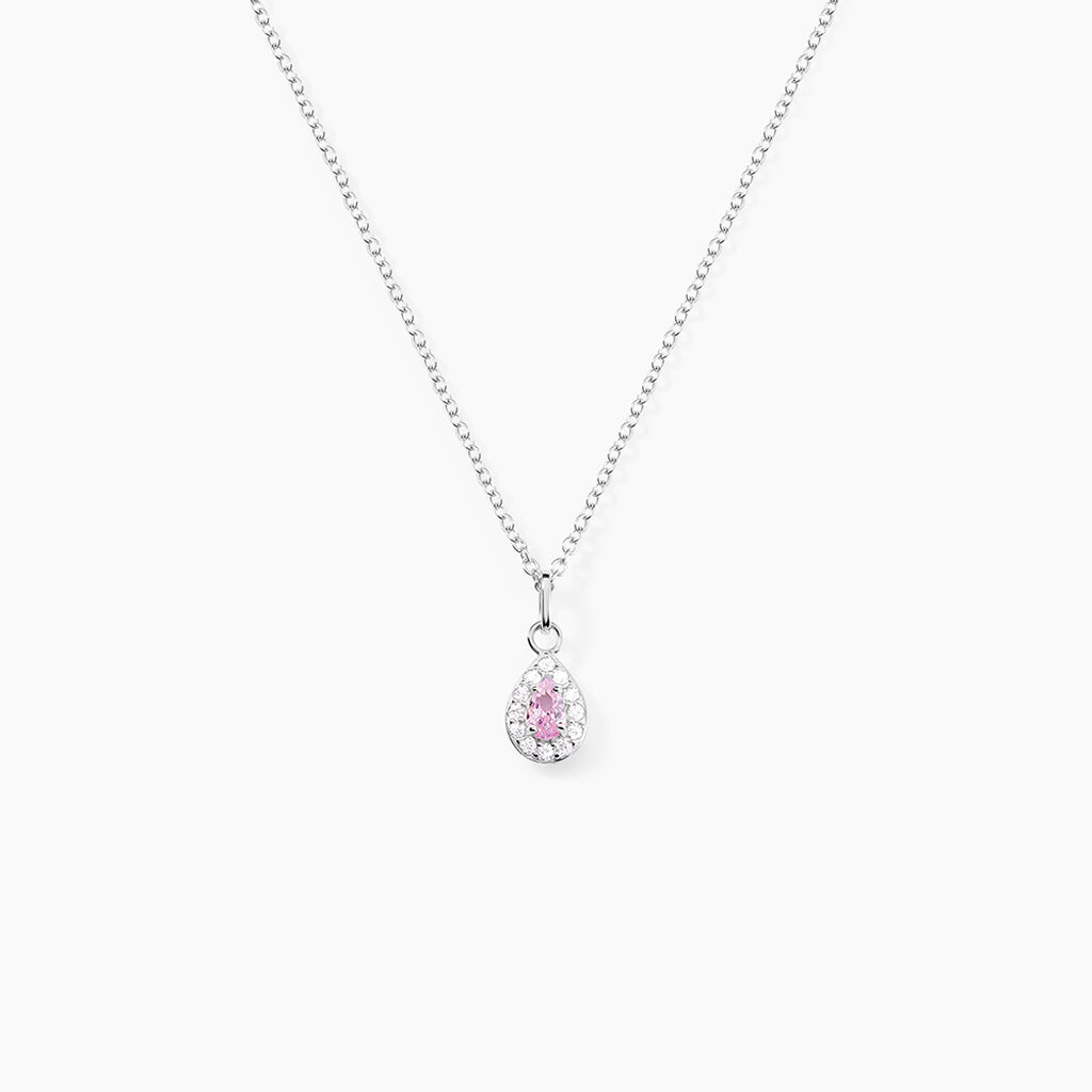 Collier Argent Tania Oxydes De Zirconium - Colliers fantaisie Femme | Histoire d&rsquo;Or