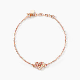 Bracelet Elwenn Argent Rose - Bracelets fantaisie Femme | Histoire d’Or