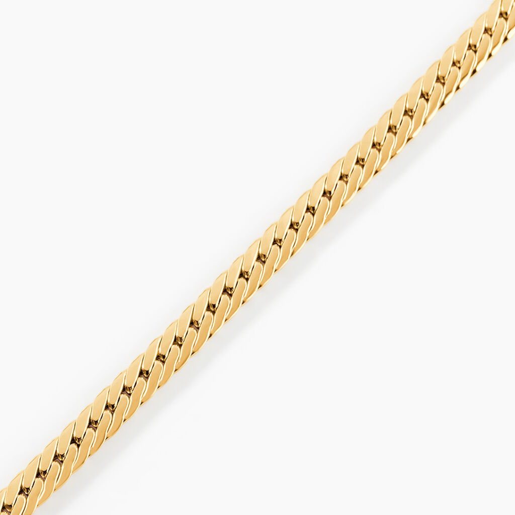 Bracelet Izel Maille Anglaise Or Jaune - Bracelets cha&icirc;ne Femme | Histoire d&rsquo;Or