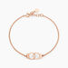 Bracelet Argent Rose Kim - Bracelets Femme | Histoire d’Or
