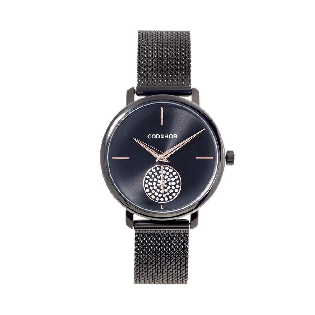 Montre Codhor Amele Noir - Montres Femme | Histoire d’Or