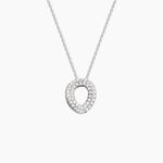 Collier Argent Blanc Irenaeus Oxydes De Zirconium - Colliers fantaisie Femme | Histoire d&rsquo;Or