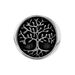 Bague Acier Vieillit Ron - Bagues Arbre de vie Homme | Histoire d’Or