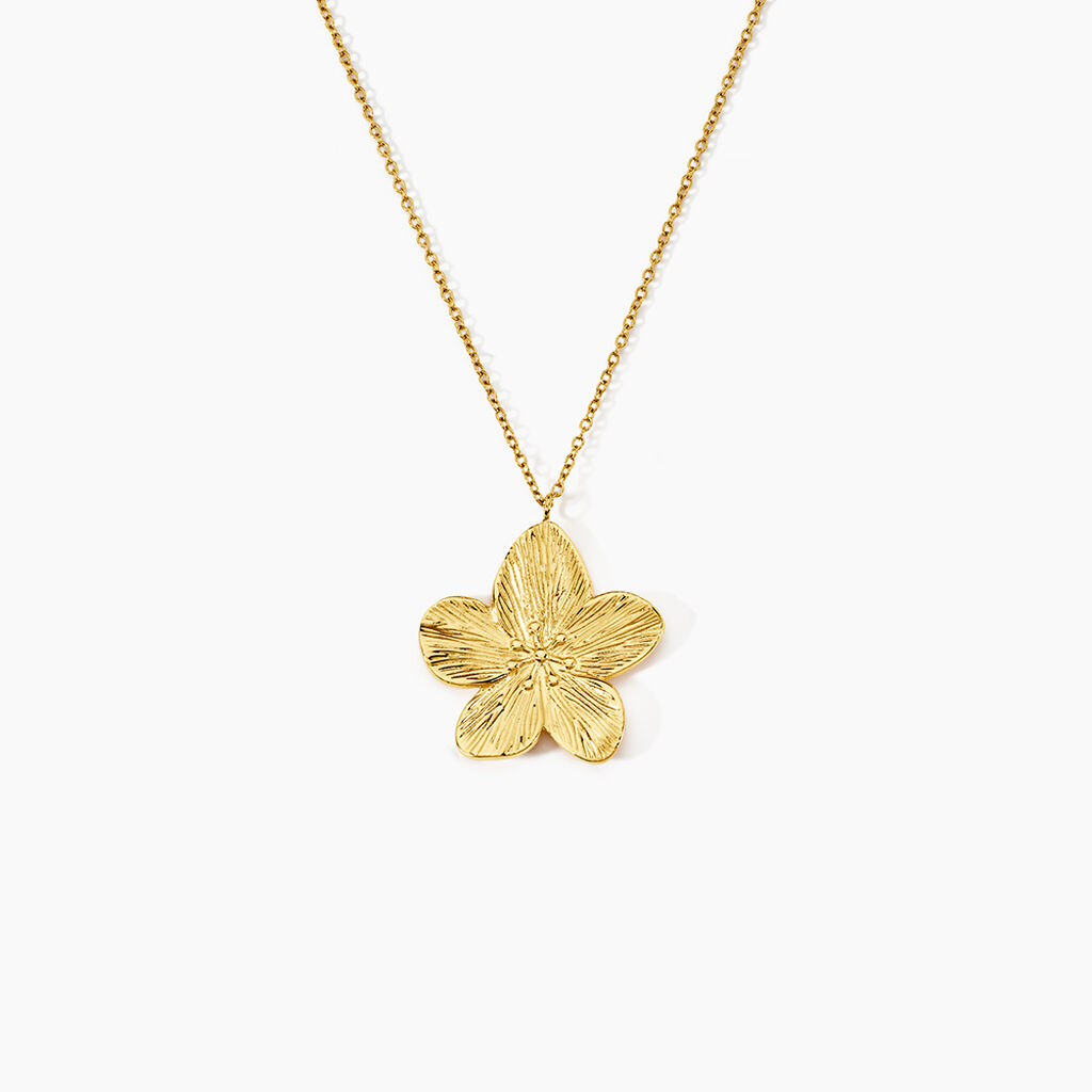 Collier Barbade Acier Jaune - Nouveautés Femme | Histoire d’Or