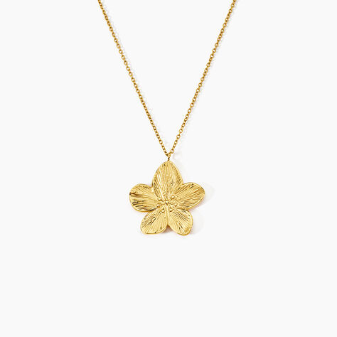 Collier Barbade Acier Jaune - Nouveautés Femme | Histoire d’Or