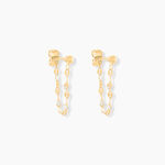 Boucles D'oreilles Pendantes Asteria Or Jaune - Boucles d'oreilles pendantes Femme | Histoire d&rsquo;Or