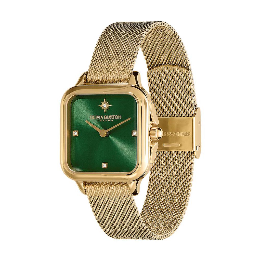 Montre Olivia Burton Grosvenor Vert - Montres Femme | Histoire d&rsquo;Or