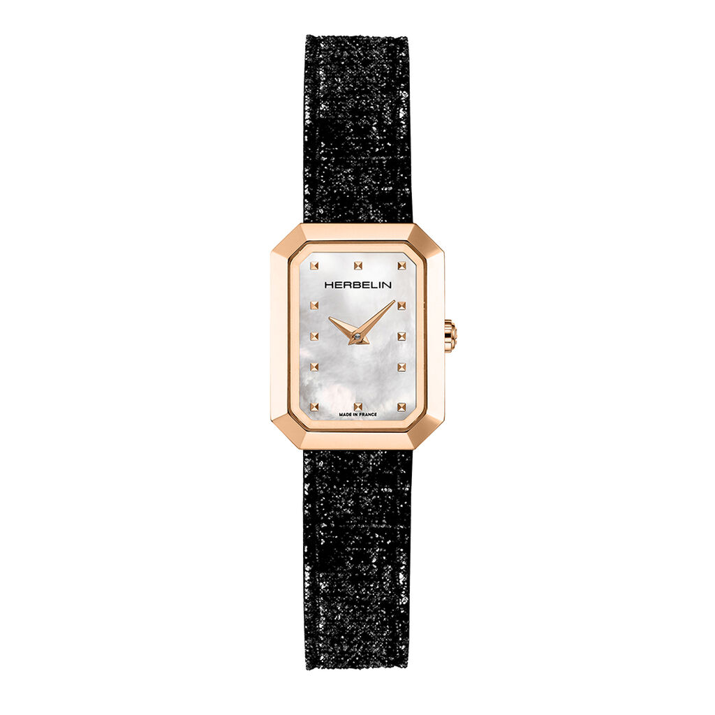 Montre Herbelin Octogône Nacre Blanche - Montres Femme | Histoire d’Or