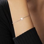 Bracelet Trilia Argent Blanc - Bracelets Femme | Histoire d&rsquo;Or