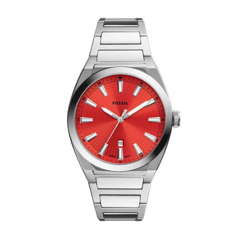 Montre Fossil Everett Rouge - Montres Homme | Histoire d’Or