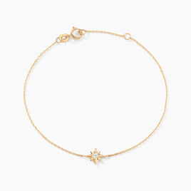Bracelet Astralia Or Jaune Oxyde De Zirconium - Bracelets Femme | Histoire d’Or