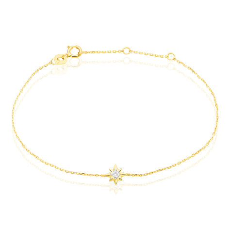 Bracelet Astralia Or Jaune Oxyde De Zirconium - Bracelets Femme | Histoire d’Or