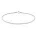 Bracelet Capucin Maille Marine Plate Or Blanc - Bracelets chaîne Femme | Histoire d’Or