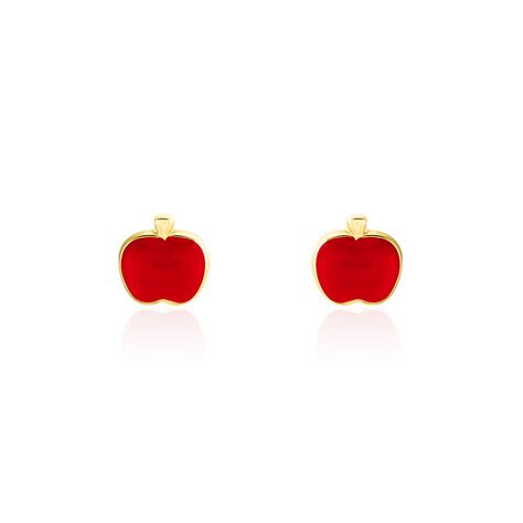 Boucles D'oreilles Puces Eve Or Jaune - Clous d'oreilles Enfant | Histoire d’Or