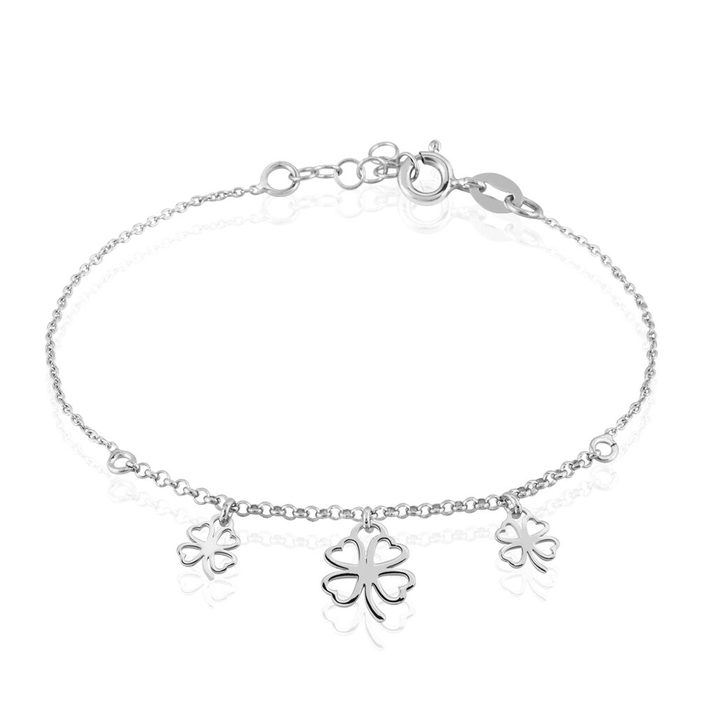Bracelet Nedira Argent Blanc