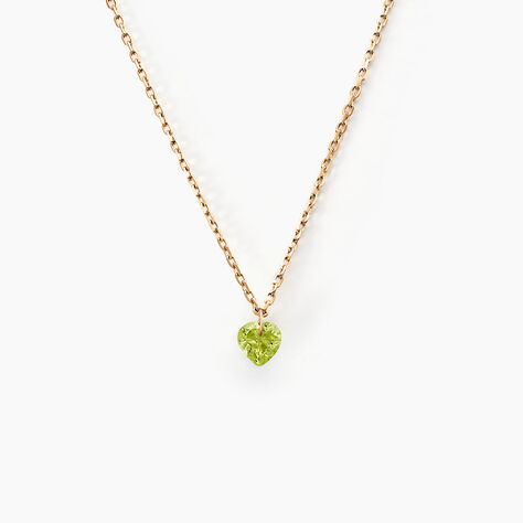 Collier Crush Plaqué Or Jaune Oxyde De Zirconium - Colliers fantaisie Femme | Histoire d’Or