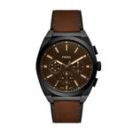 Montre Fossil Everett Noir - Montres Homme | Histoire d&rsquo;Or