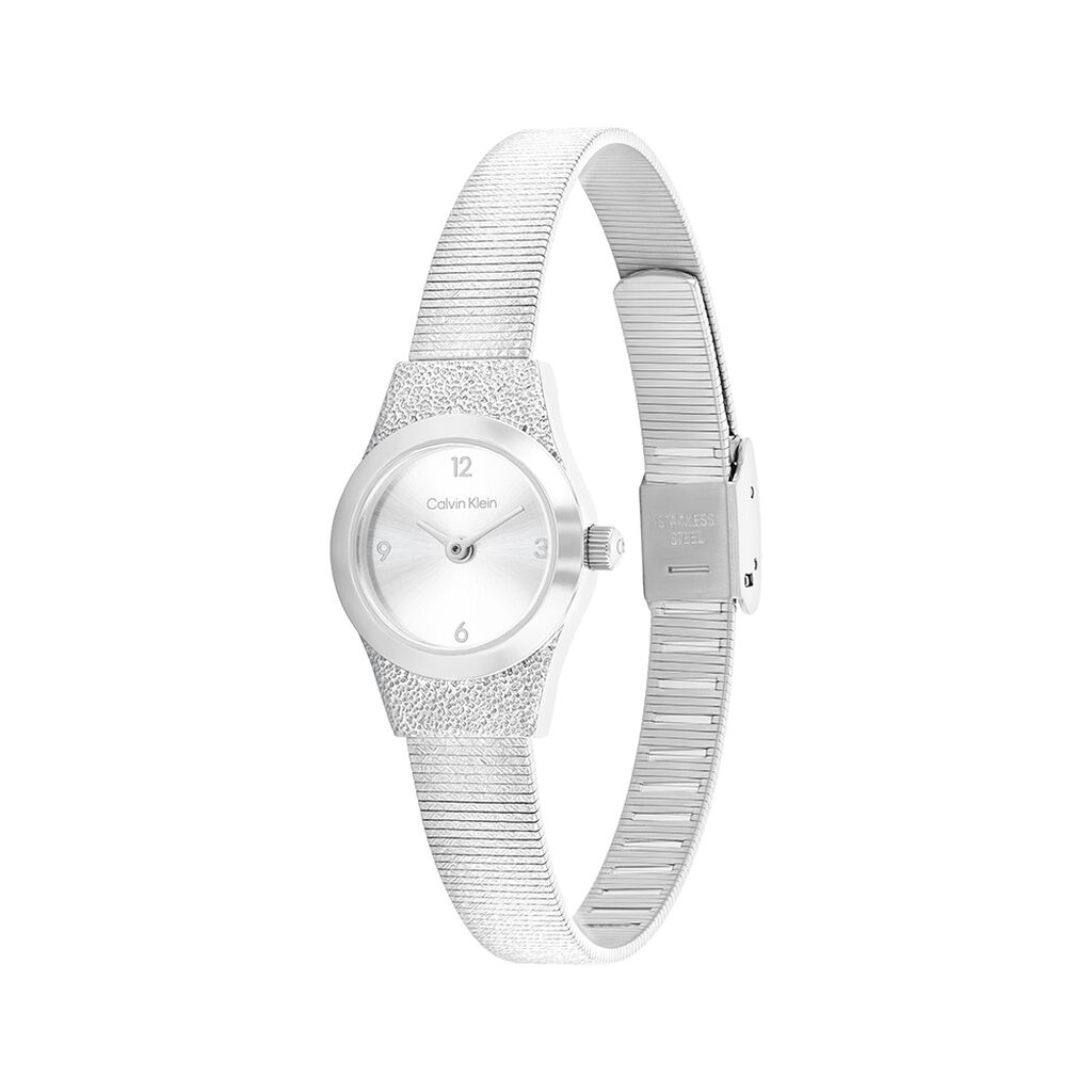 Montre Calvin Klein Ck Contemporary Argent&eacute; - Montres Femme | Histoire d&rsquo;Or