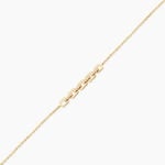 Bracelet Cinthya Argent Dor&eacute; A L'Or 750/1000 Oxyde De Zirconium - Bracelets Pierre Femme | Histoire d&rsquo;Or