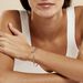 Bracelet Jonc Maisha Argent Blanc - Bracelets joncs Femme | Histoire d’Or