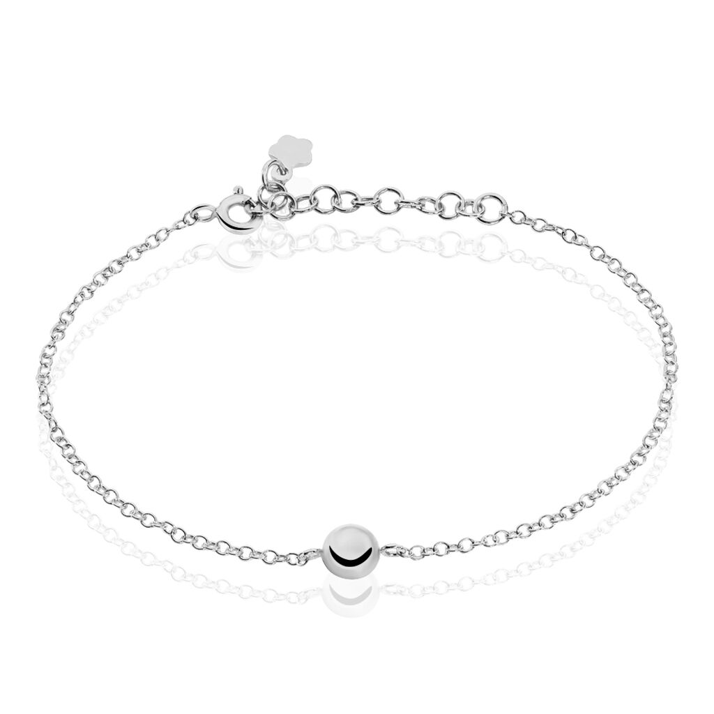 Bracelet Bilao Argent Blanc