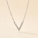 Collier Velda Argent Blanc - Colliers fantaisie Femme | Histoire d’Or