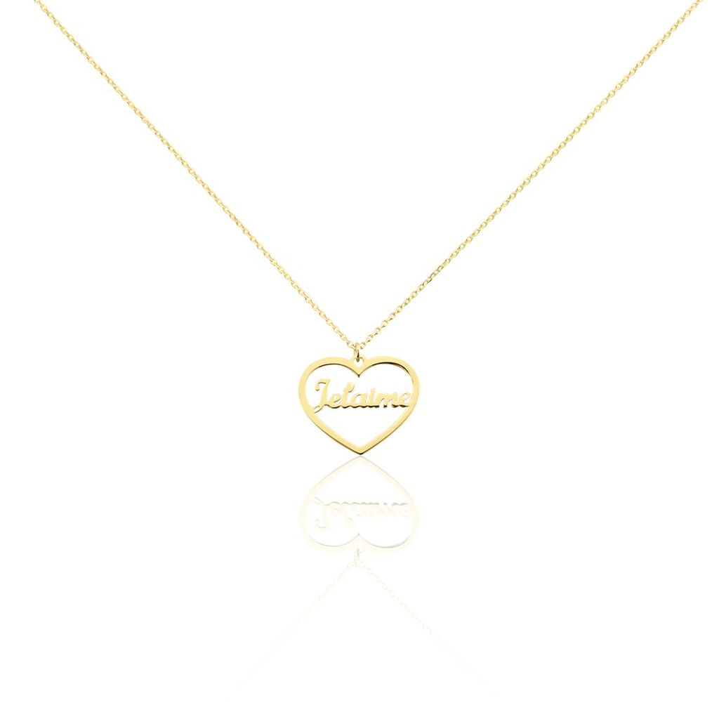 Collier Or Jaune Edelatis - Colliers Femme | Histoire d&rsquo;Or