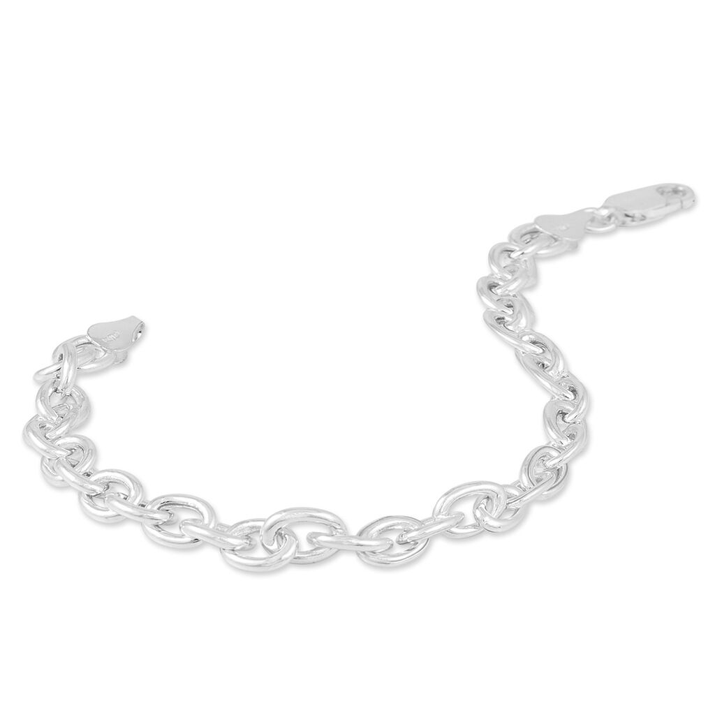Bracelet Carola Argent Blanc - Bracelets chaîne Femme | Histoire d’Or