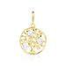 Pendentif Salvalus Or Jaune Oxyde De Zirconium - Pendentifs Arbre de vie Femme | Histoire d’Or