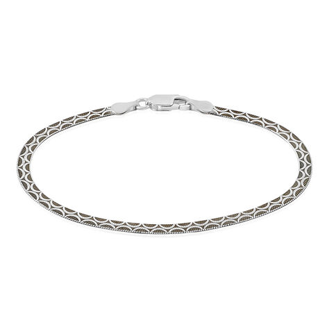 Bracelet Kalyane Argent Bicolore - Bracelets chaîne Femme | Histoire d’Or