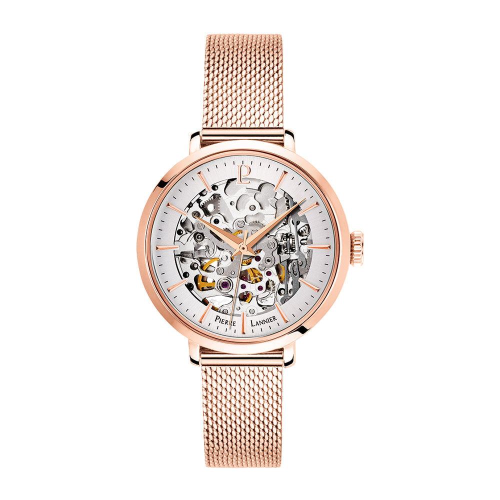Montres Pierre Lannier 313B928 Acier Clip Rose Ronde - HIMFR4F0020 •  Histoire d'Or