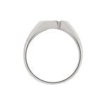 Bague Jourdan Jok Acier Blanc - Bagues fantaisie Homme | Histoire d&rsquo;Or