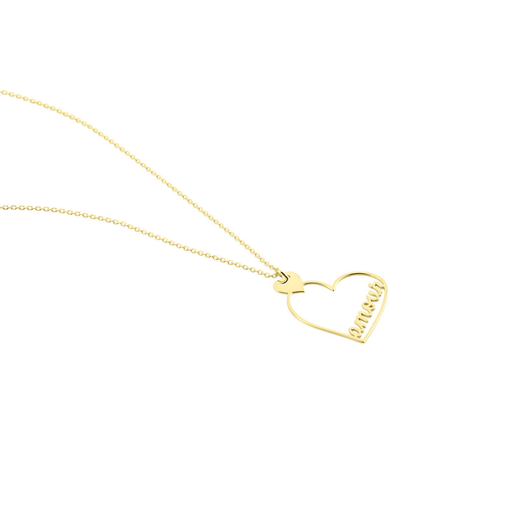 Collier Or Jaune Linaire - F&ecirc;te des m&egrave;res Femme | Histoire d&rsquo;Or