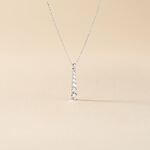 Collier Georas Or Blanc Oxyde - Colliers Femme | Histoire d&rsquo;Or